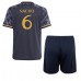 Billige Real Madrid Nacho #6 Børnetøj Udebanetrøje til baby 2023-24 Kortærmet (+ korte bukser)